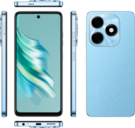 Смартфон TECNO SPARK 20 8GB/256GB Magic Skin Blue (KJ5n)